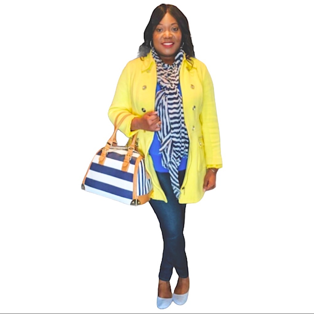 inc international concepts Yellow Coat